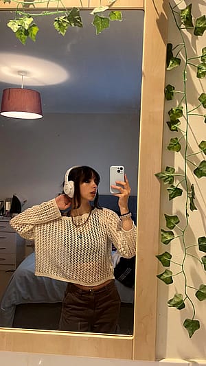 first year college student is on her way'