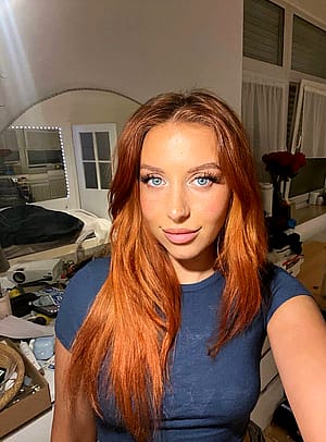 red hair pale skin :)'