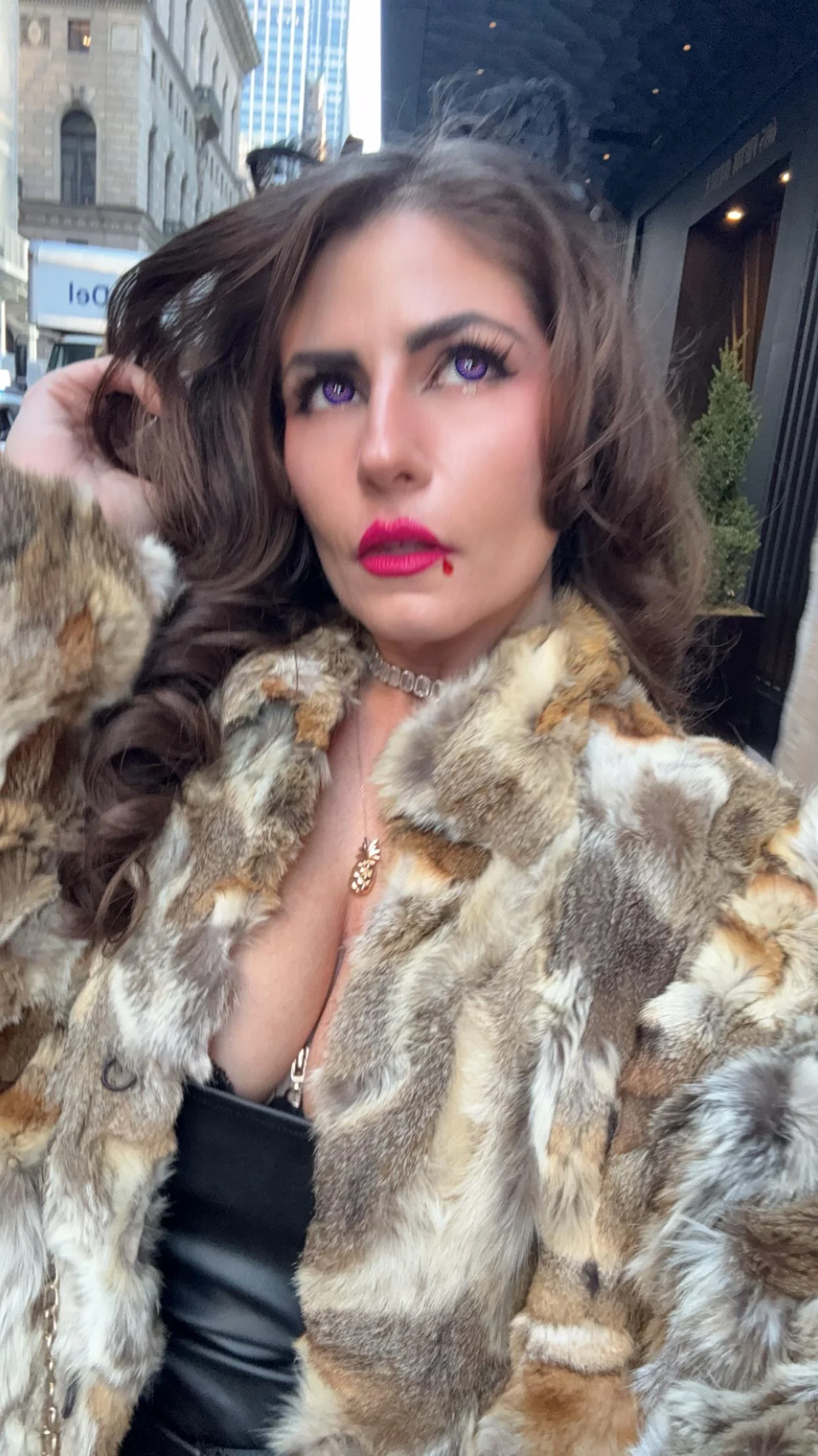 Leather and fur clay picture 1 of 1