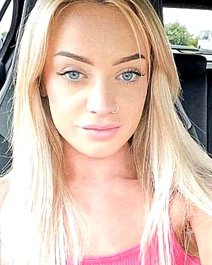 White girl's beauty'