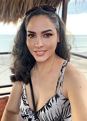 Just a classy girl at the beach'
