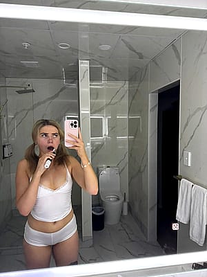 I'm just a naughty girl who likes to make men online happy'