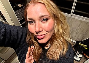 You find me pretty for a white blondie?'