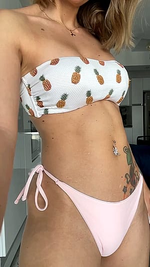 How's this bikini?'