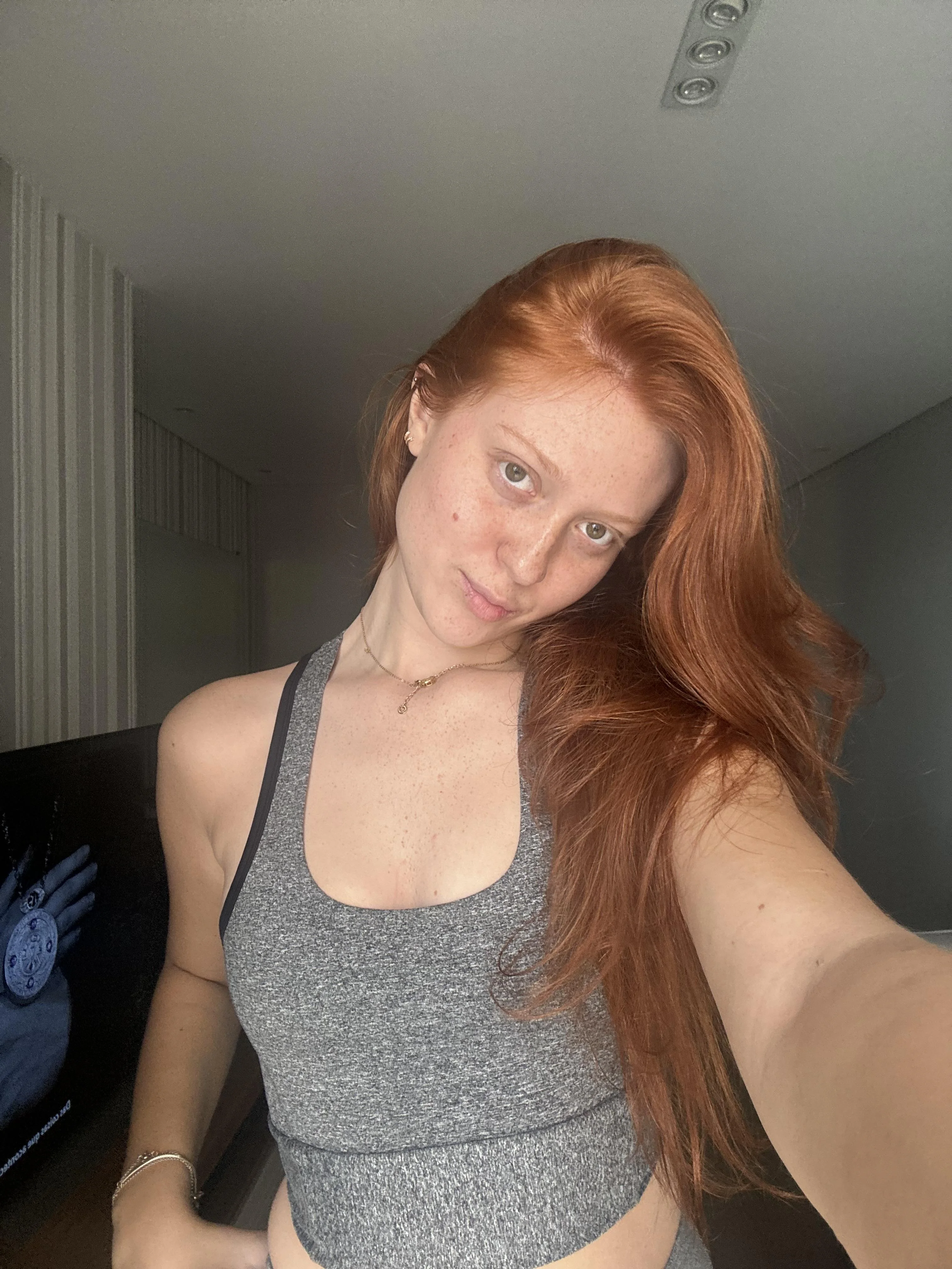Selfie after workout, do you think I'm not? picture 1 of 1