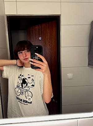 kinda shy going outside'