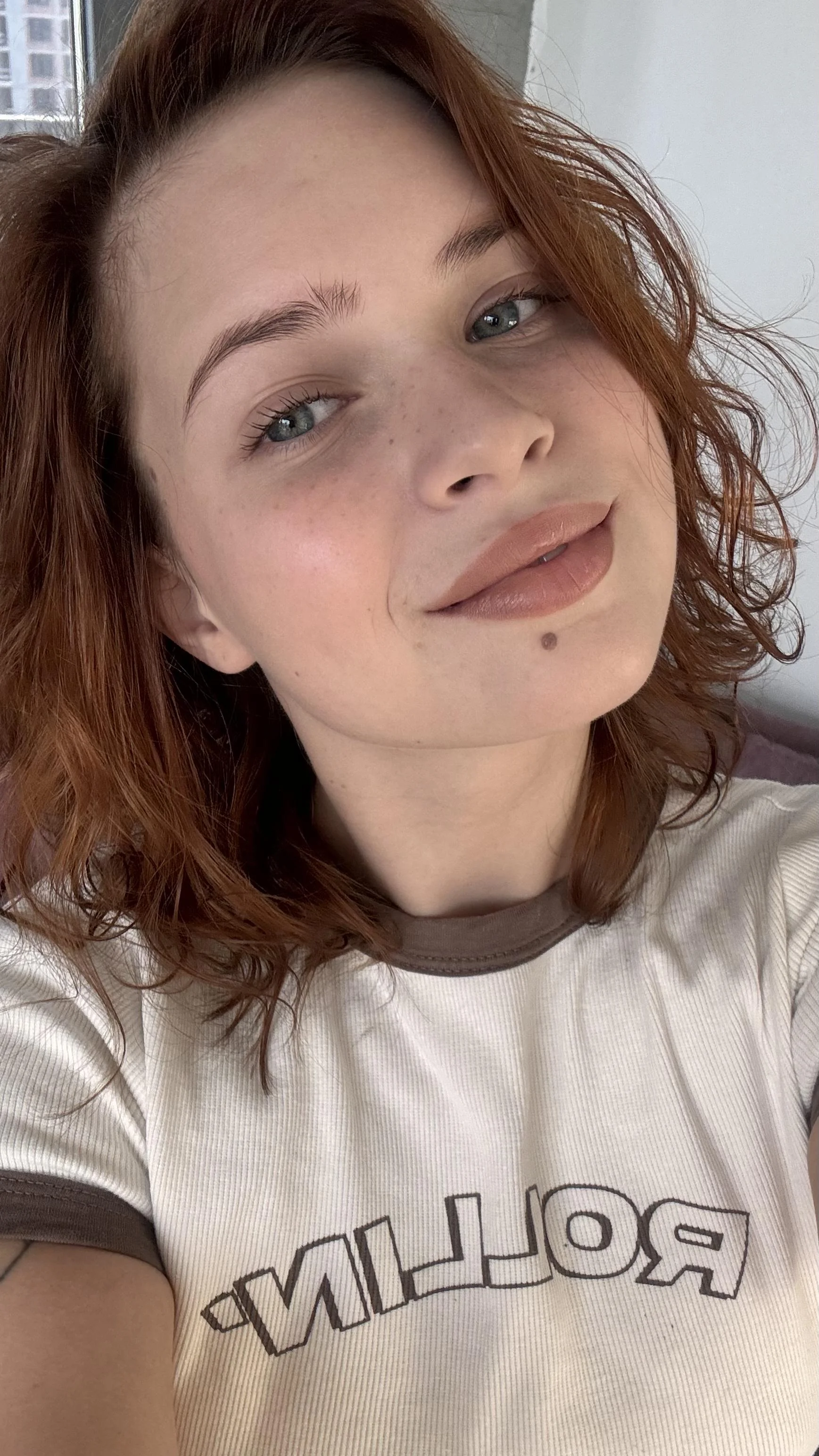I took off all my makeup and decided to share my natural look! How does it suit me? picture 1 of 1