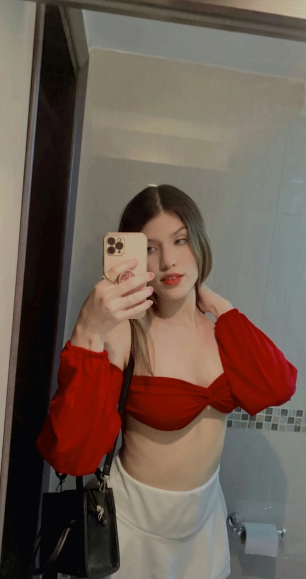 Sexy wearing red, more sexy inside because pink picture 1 of 1