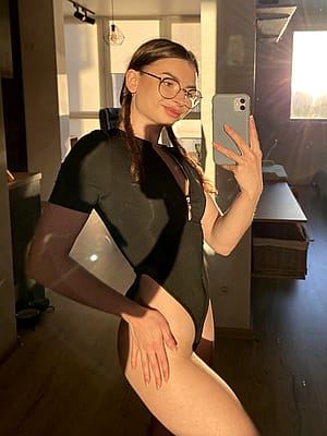 I hope you like girl in glasses'