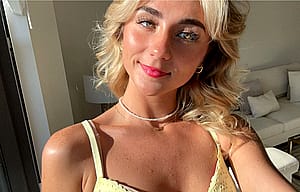 giving the a cute smile, do i look beautiful?'