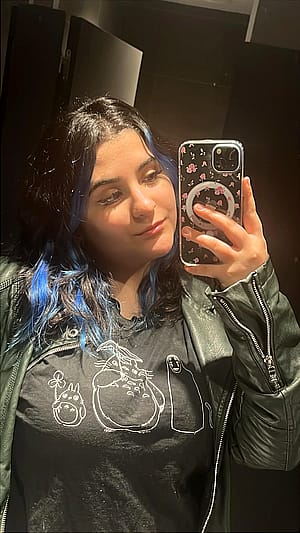 Trying to accept my natural look'
