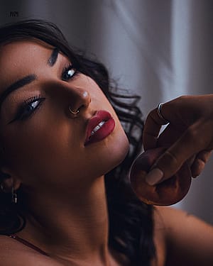 All dolled up for a photoshoot'