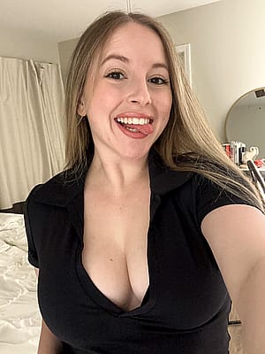 With boobs like that you're always positive'