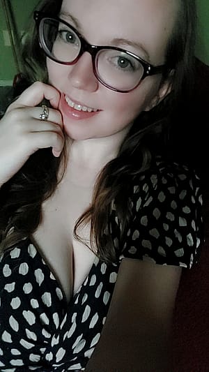 I love my glasses and dress'