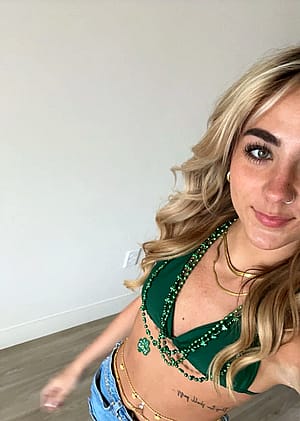 flirting with the camera, and ready stealing your heart'