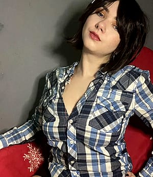 All dolled up in this outfit'
