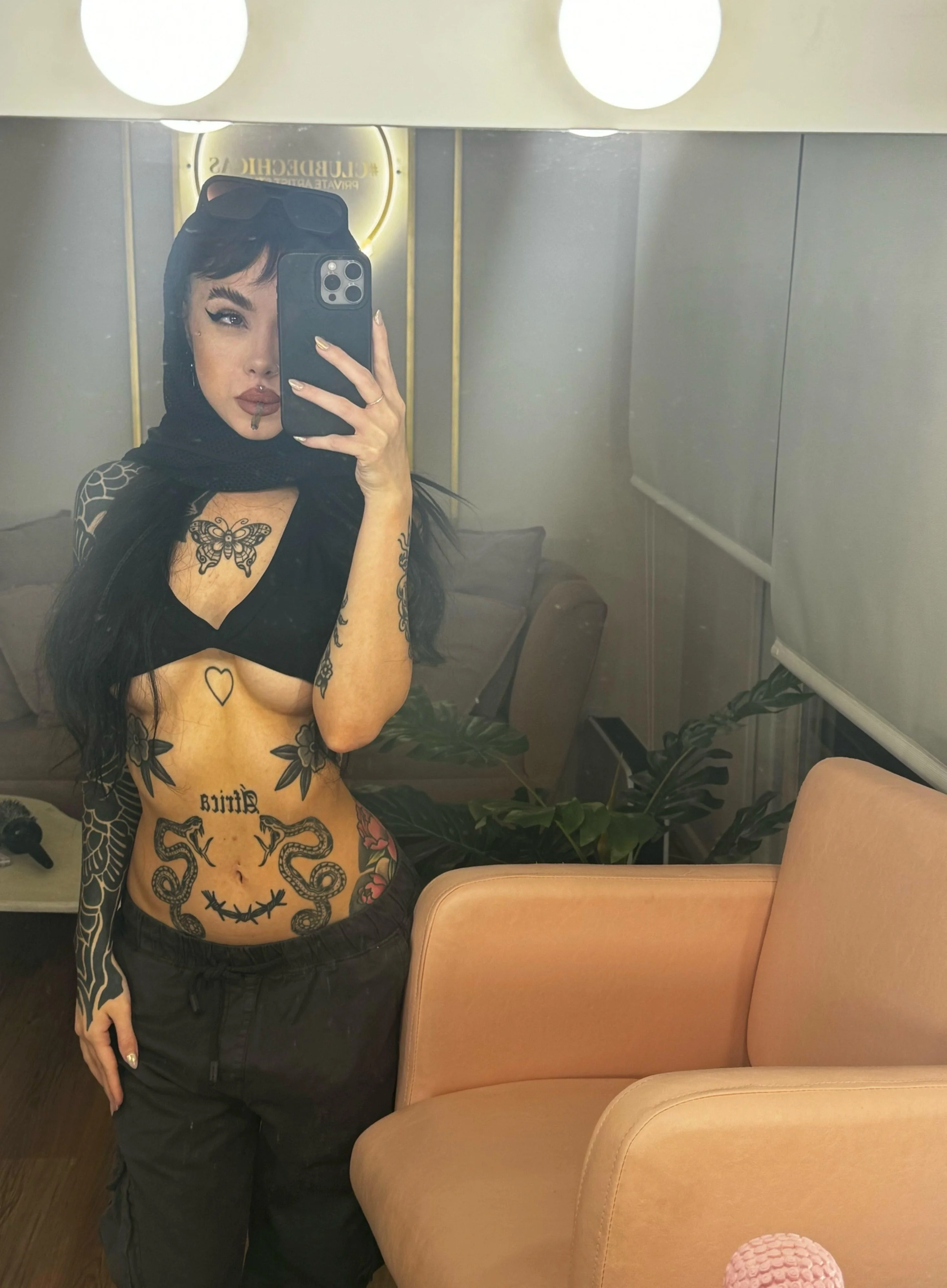 trying to look sexy in my new top picture 1 of 1