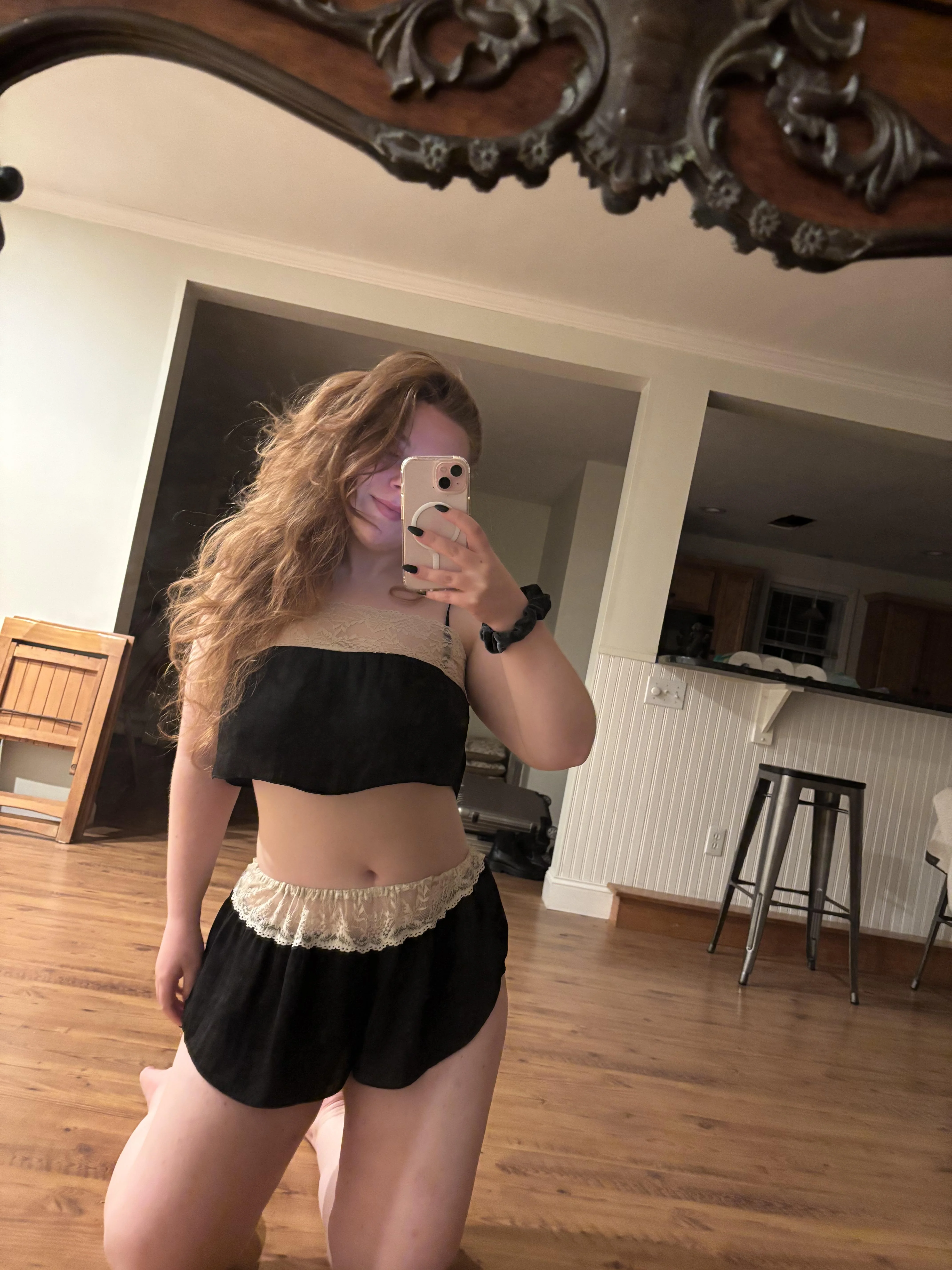 do you like my new pjs? 🖤 picture 1 of 1
