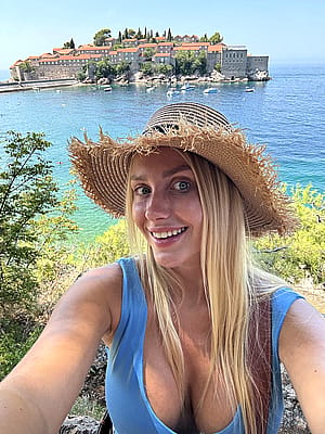 Against the backdrop of an incredible island'