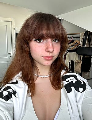 hoping my face doesn’t look as weird as i feel'