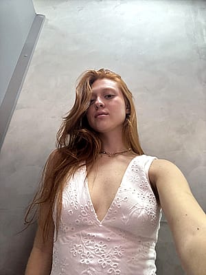 Redhead and feeling beautiful always.'