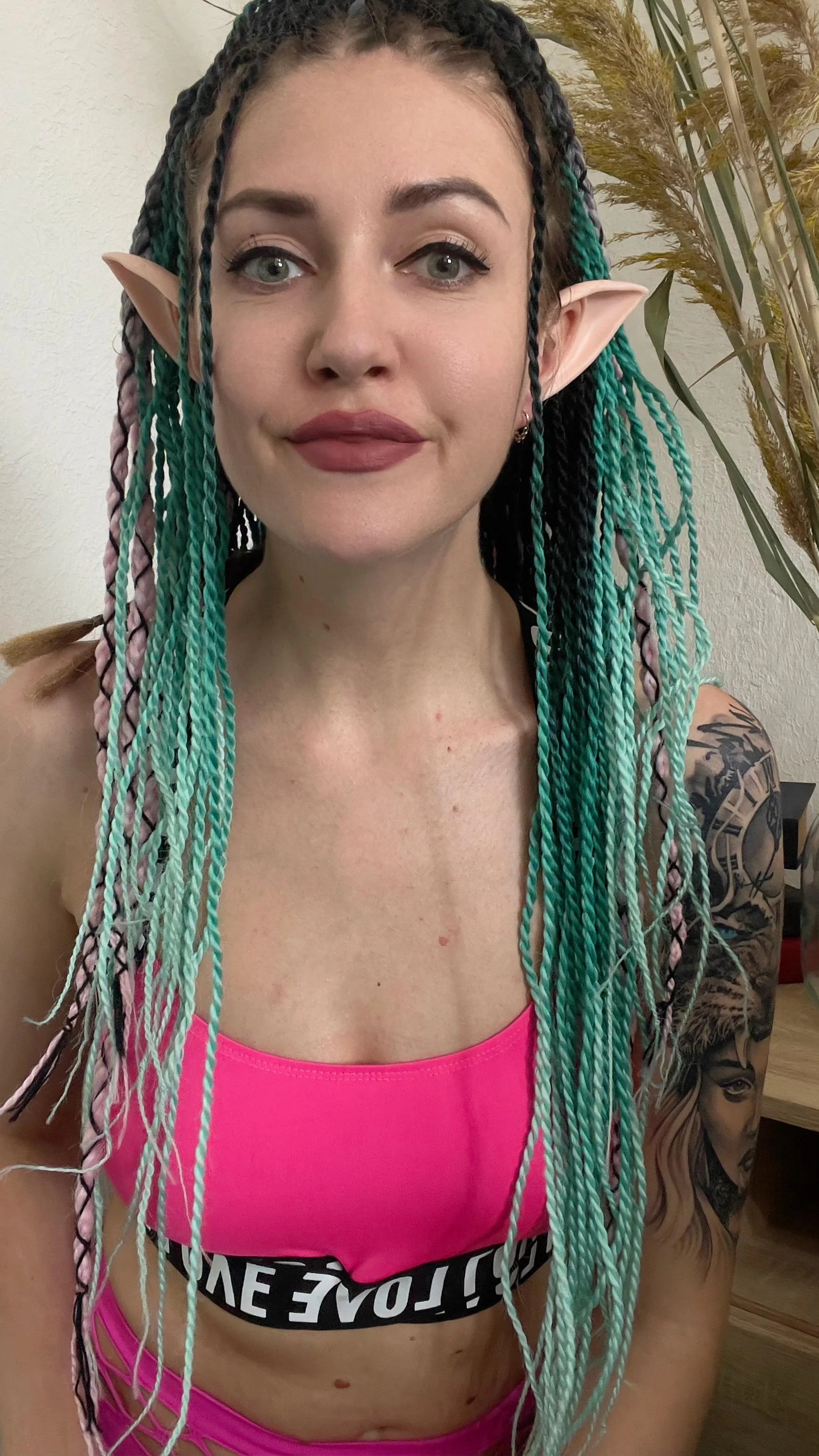I never believed that updos would enhance my face so much picture 1 of 1