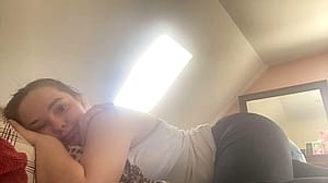 Laying down'