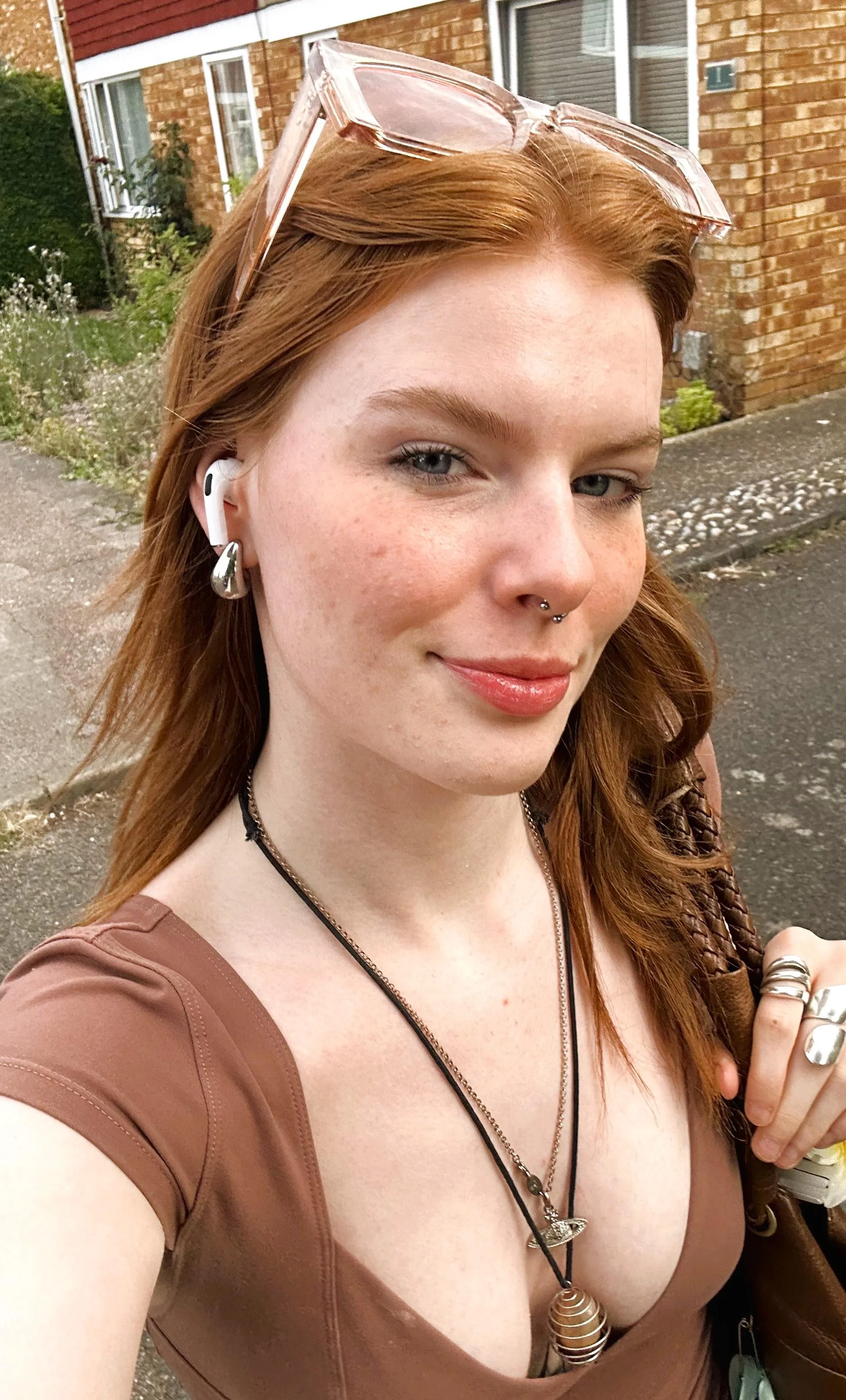 A college girl is n her way to her class picture 1 of 1