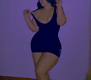 My dress is exploding'