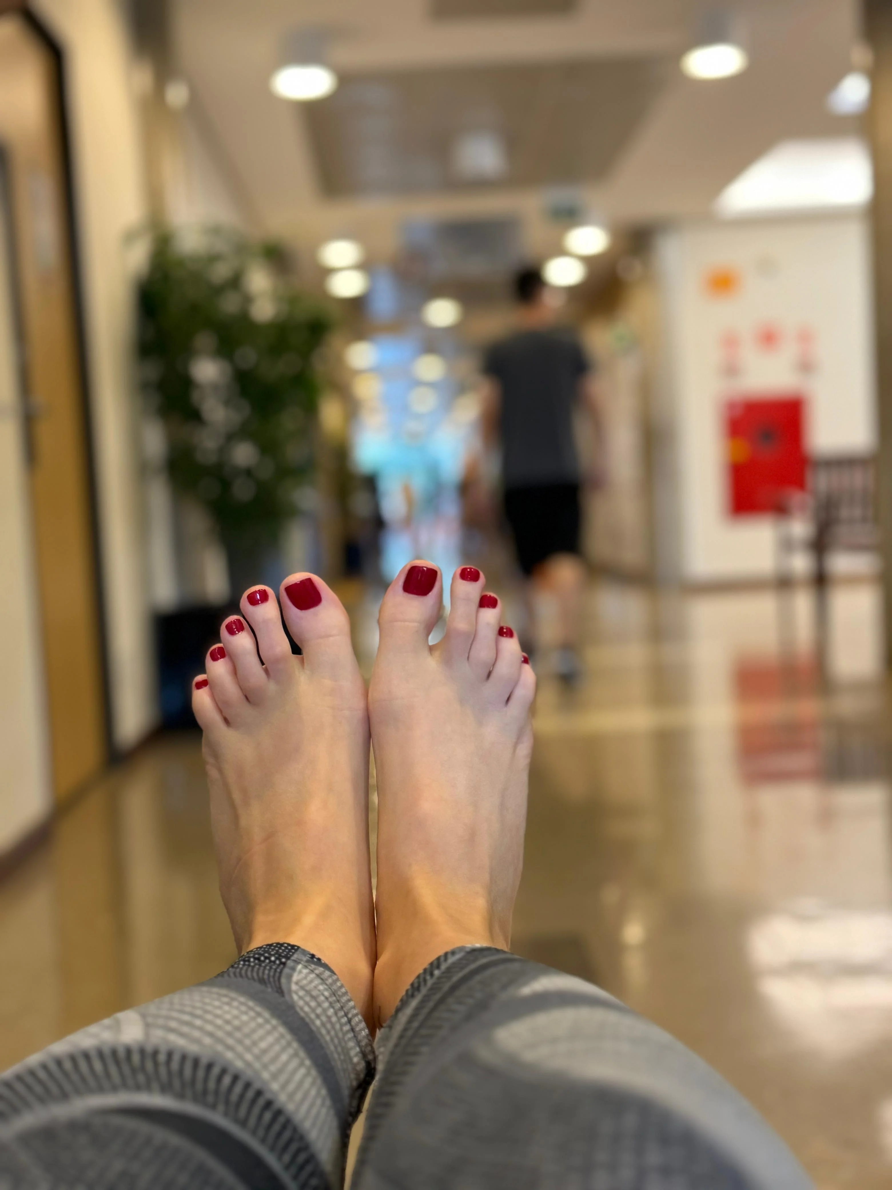 Red toes is always an eye catcher, right? picture 2 of 2