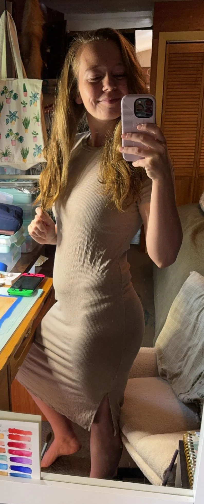 Cozy dresses are my favorite! picture 1 of 1
