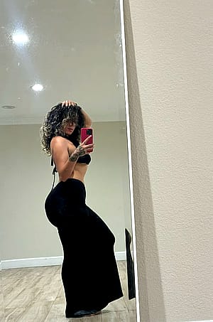 I'm really loving my look today, am i hot?'