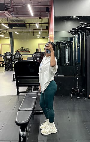 Never skip leg day🍑'