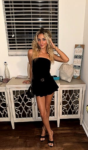 looking good in this cute dress, didn't think it would be this good'