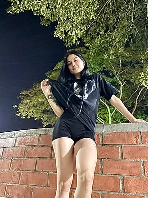 Relaxed and enjoying'