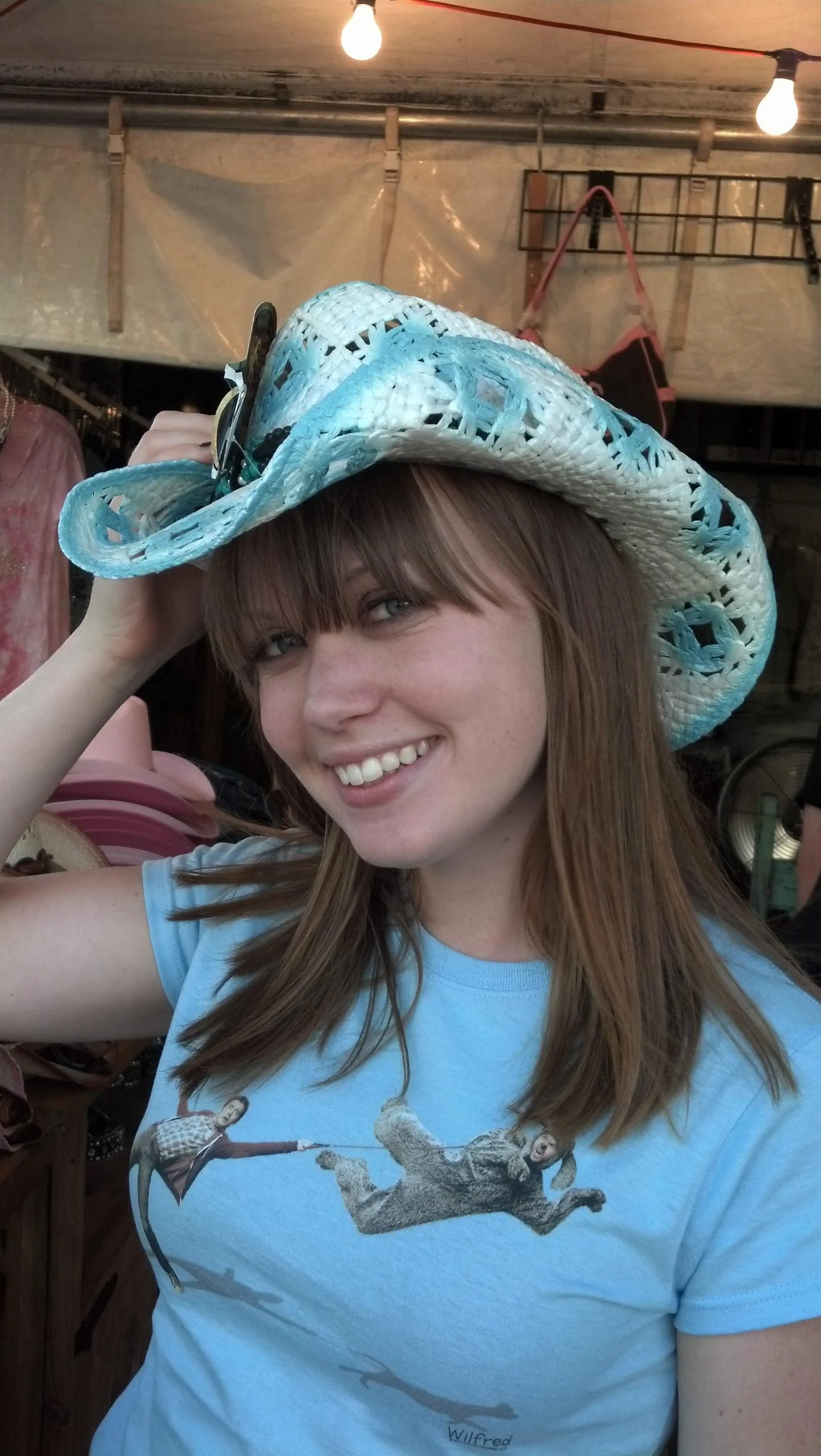 I felt really pretty here. I didn't buy the hat picture 1 of 1