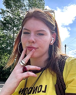 My aura on the way to my university'