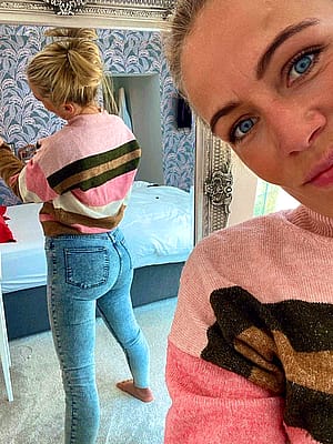 You can’t beat new jeans! 41F'