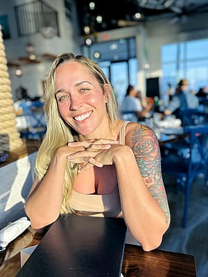 Good conversation makes me smile'