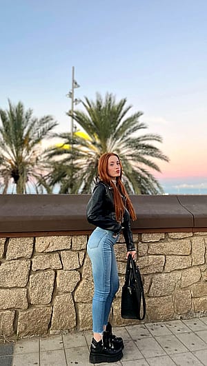 This ginger is all about having fun...'