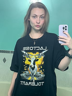 How is my just woke up look? ;)'