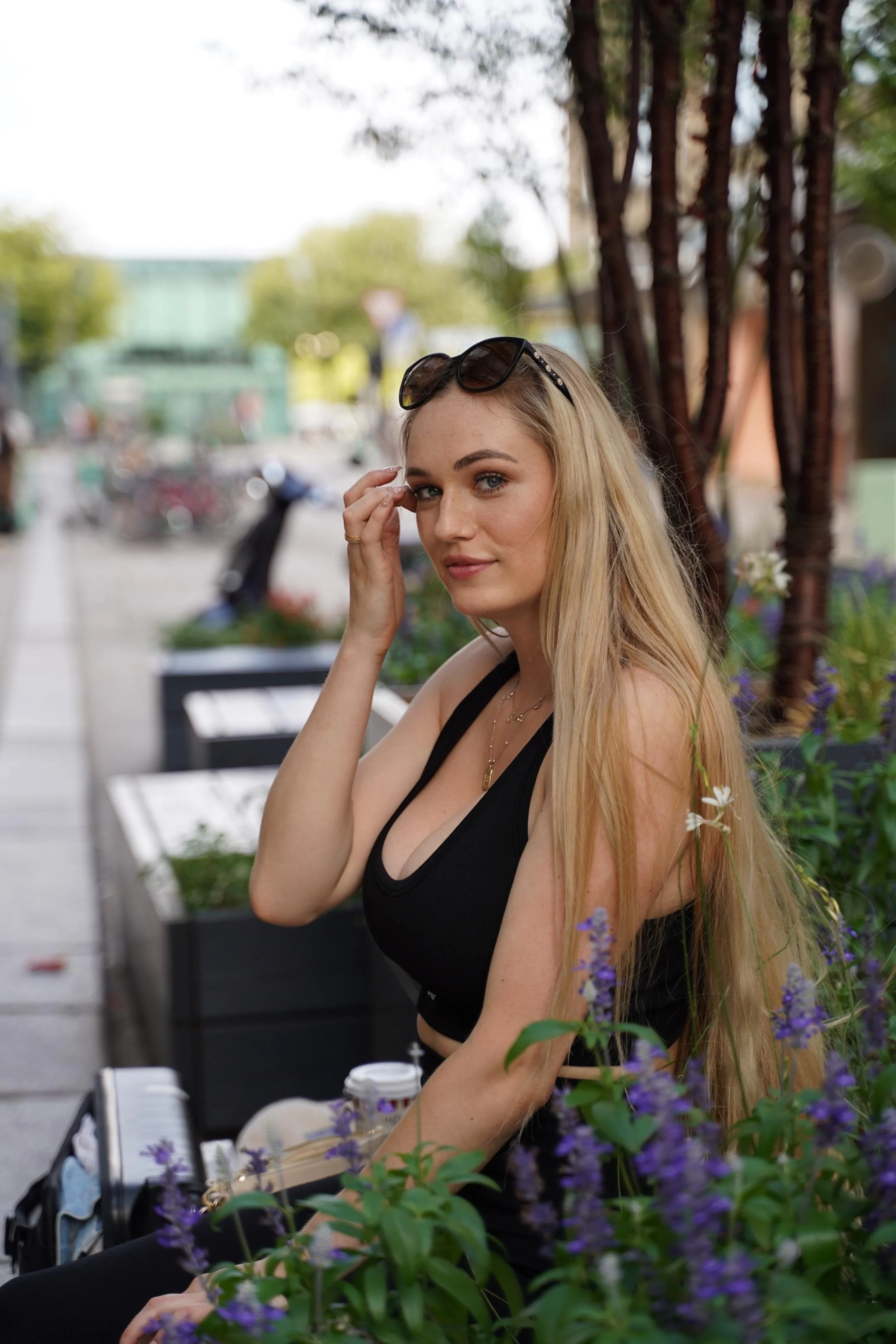 Chilling in the park, serving looks and a bit of attitude. picture 1 of 1