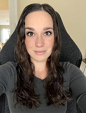 My freckles always pop through my makeup.'