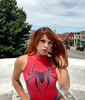 Touch my spider'