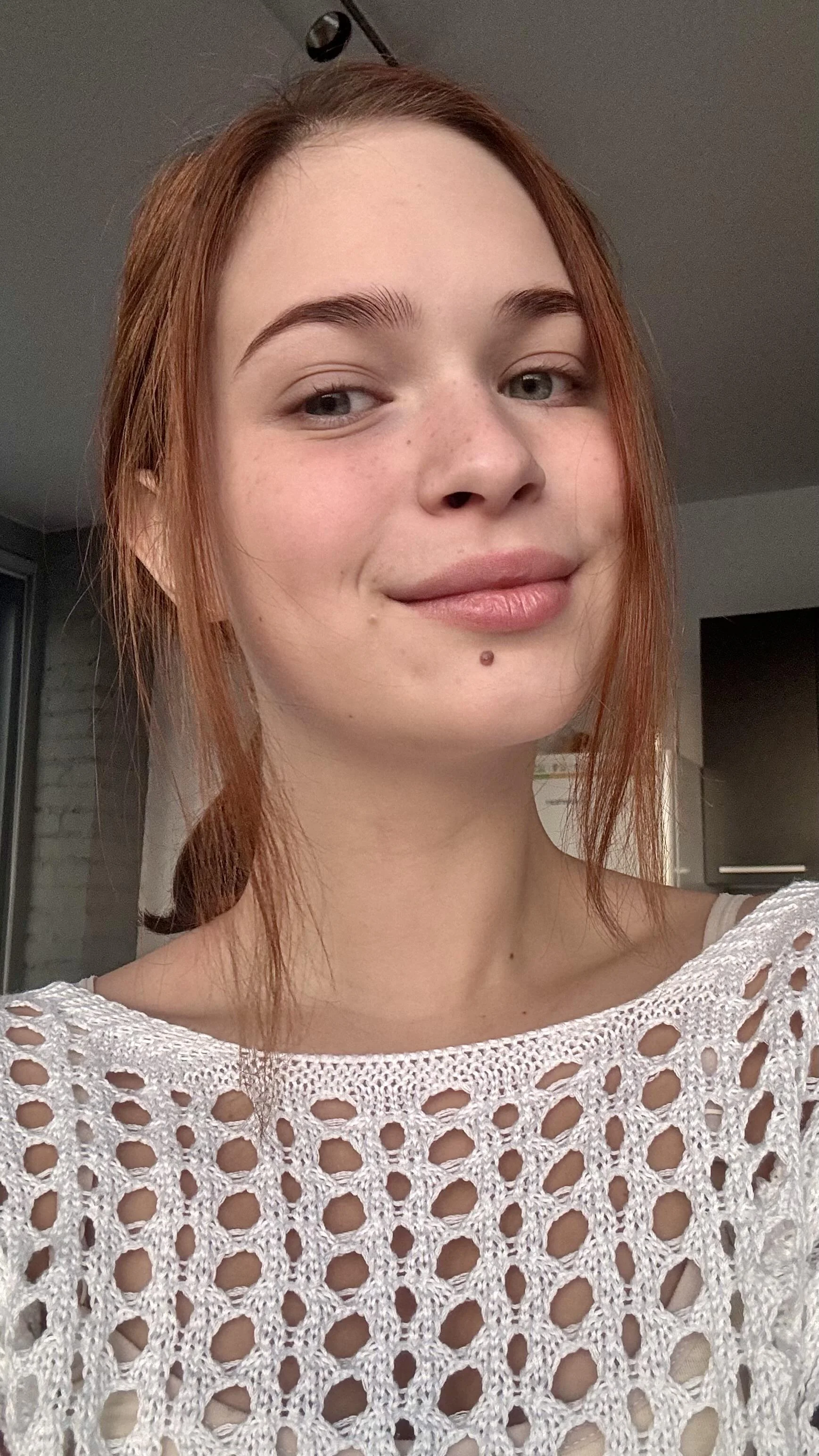 Just me, my cozy sweater and a little warmth 🤍 picture 1 of 1