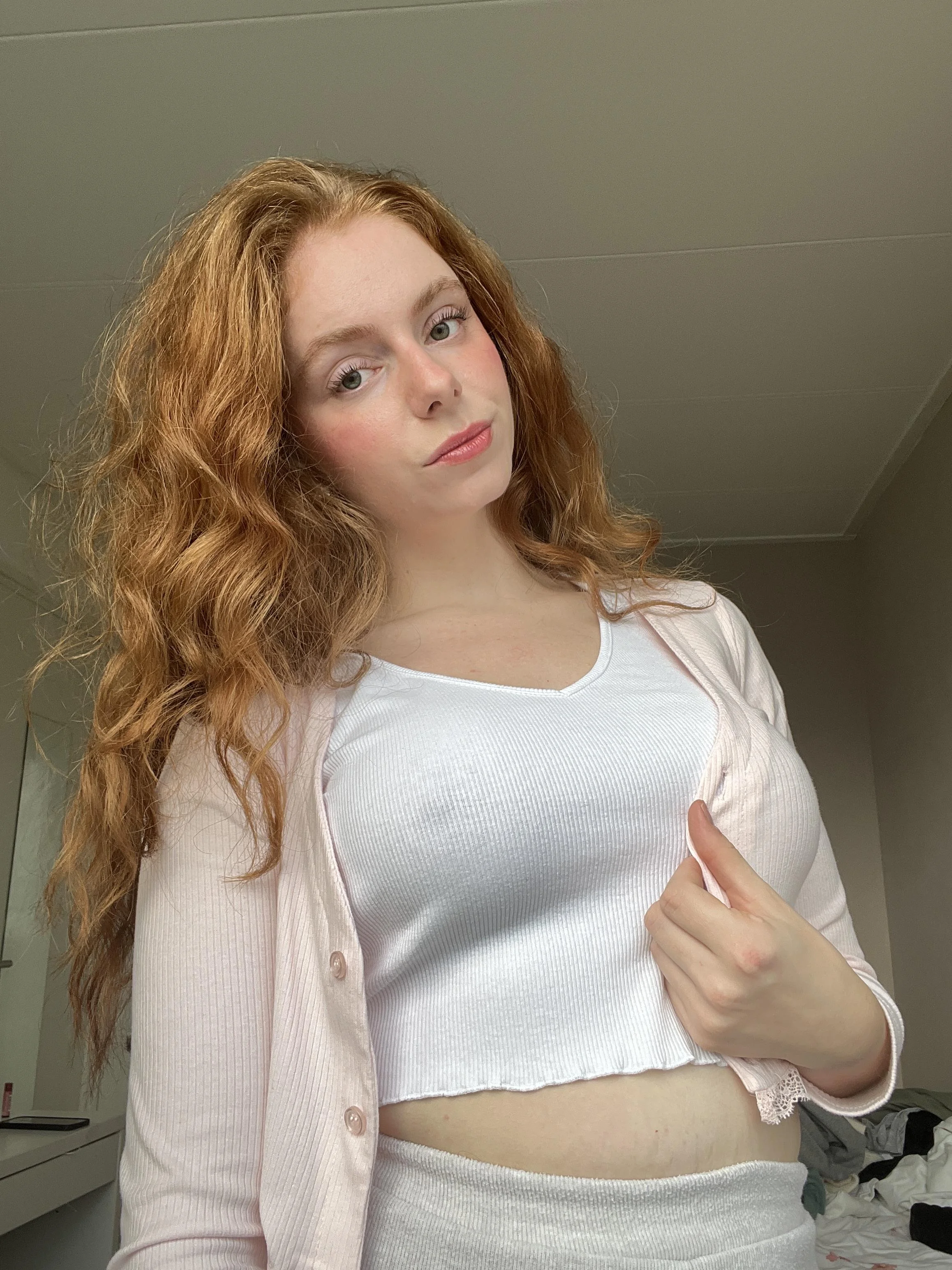 A red-haired muse with effortless grace. picture 1 of 1