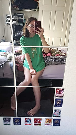 Nothing but a tshirt is the sexiest thing a lady can wear'