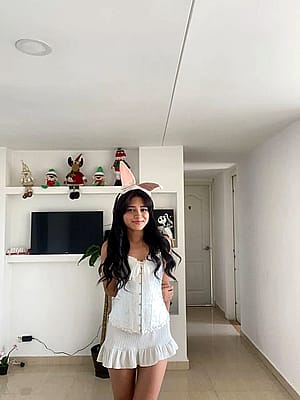 All dolled up to be a good bunny'