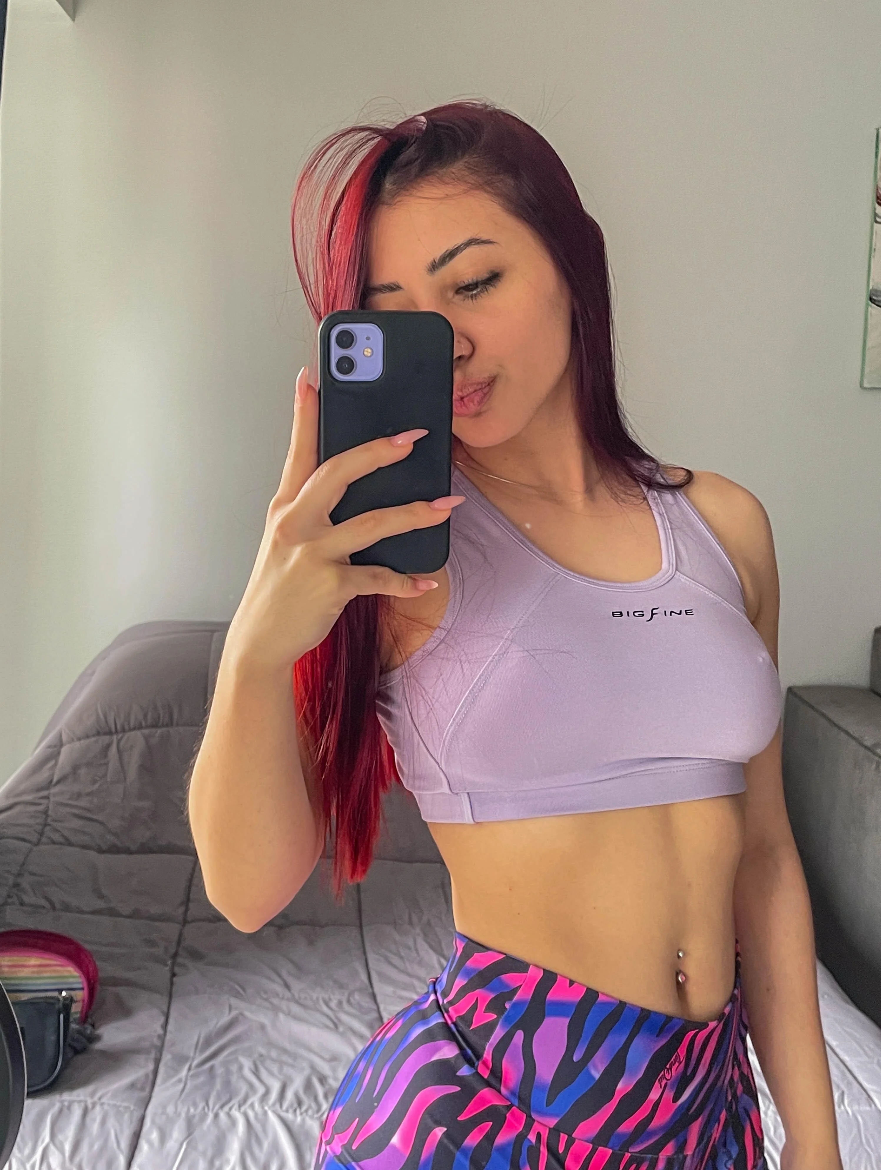 All dolled up and ready for the gym picture 1 of 1