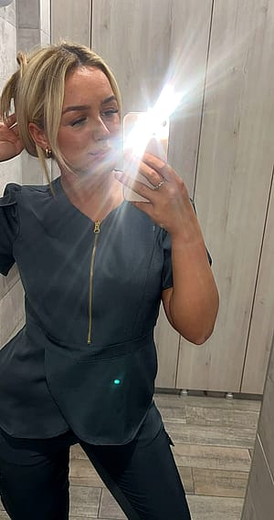Trying to look classy'